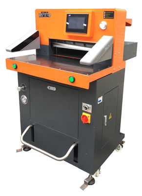 China Automatische Papierschneidemaschine der Programm-Steuerhalb automatische Schneidemaschine-490mm halb fournisseur