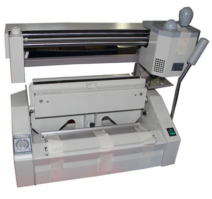 China Tischplatten-manueller heißer Schmelzkleber-Buchbindungs-Maschinen-Radioapparat für stark/Papiereinbänder fournisseur