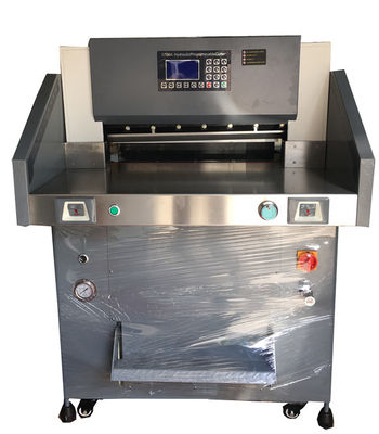 China 220V vollautomatische automatische Guillotinen-Papierschneidemaschine der Schneidemaschine-670mm fournisseur